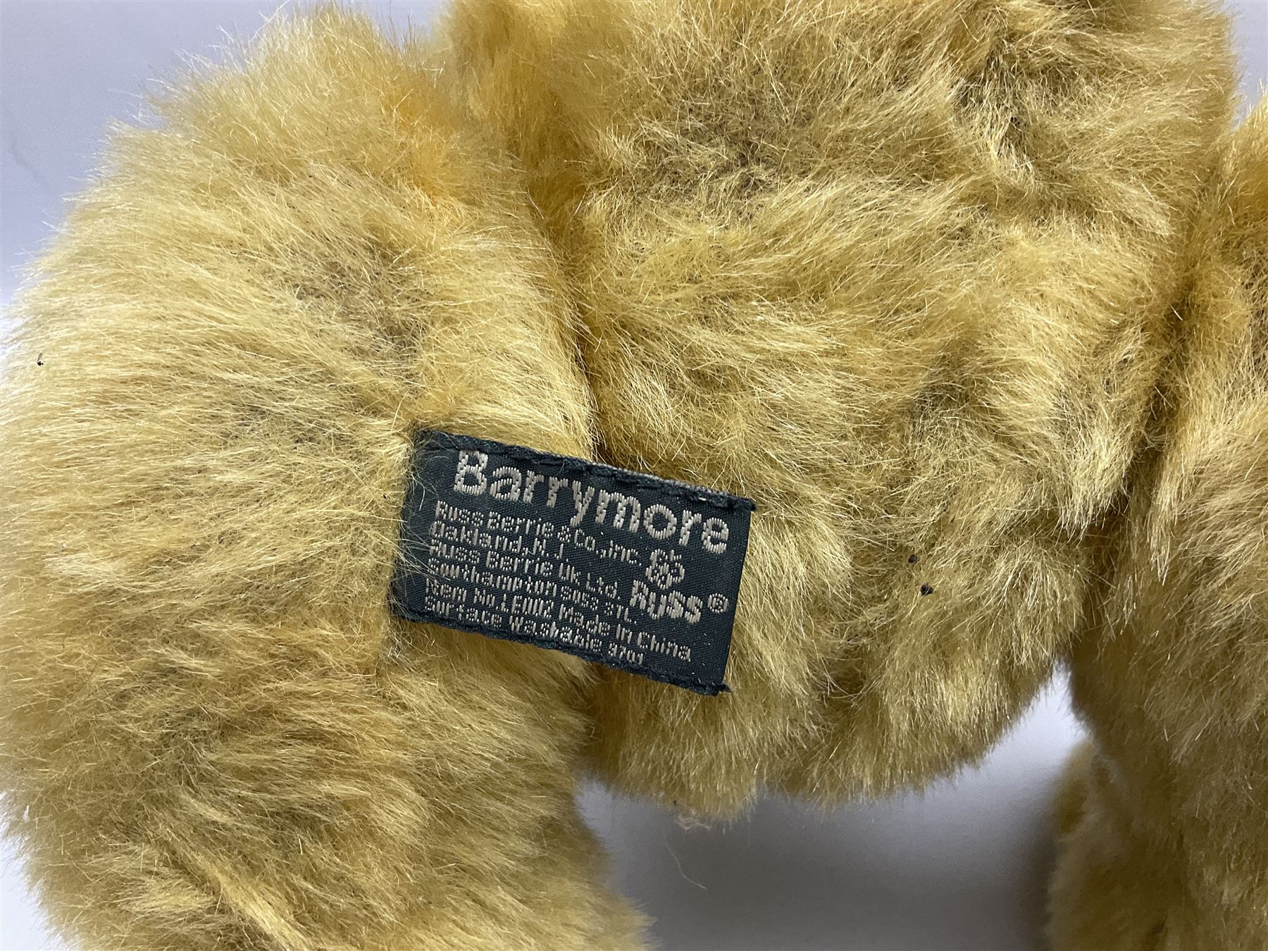 Four modern limited edition teddy bears - two by Russ Berrie, 'Hanley' H56cm and 'Barrymore'; Hermann with growler mechanism; and Northumberland Bearcraft 'Seaton' No.24/50 (4)