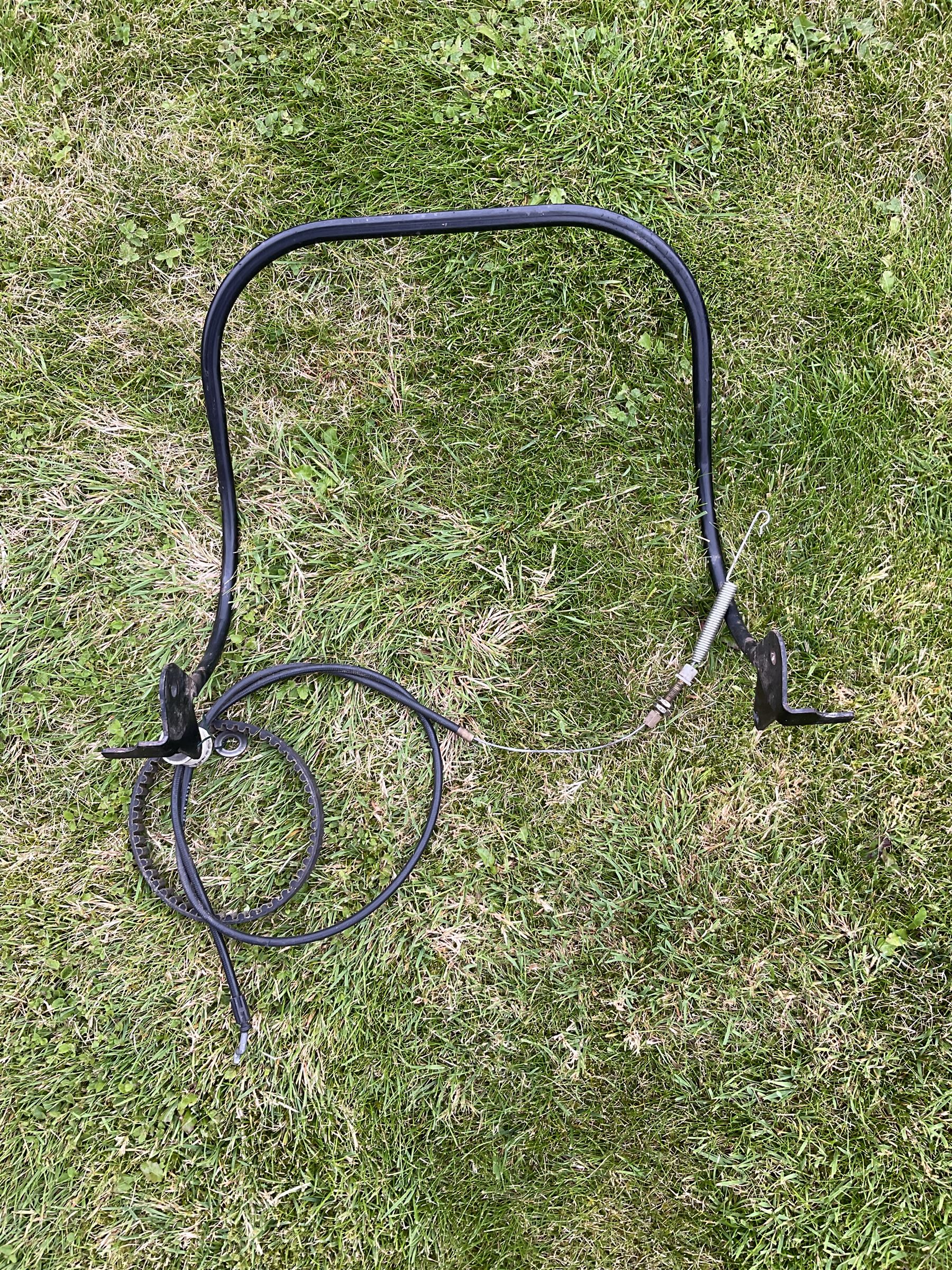 Atco Admiral 14” rotary petrol lawnmower, Briggs & Stratton Quantum XTL 50 engine (Self propelled mechanism disconnected- parts included) - THIS LOT IS TO BE COLLECTED BY APPOINTMENT FROM DUGGLEBY STORAGE, GREAT HILL, EASTFIELD, SCARBOROUGH, YO11 3TX