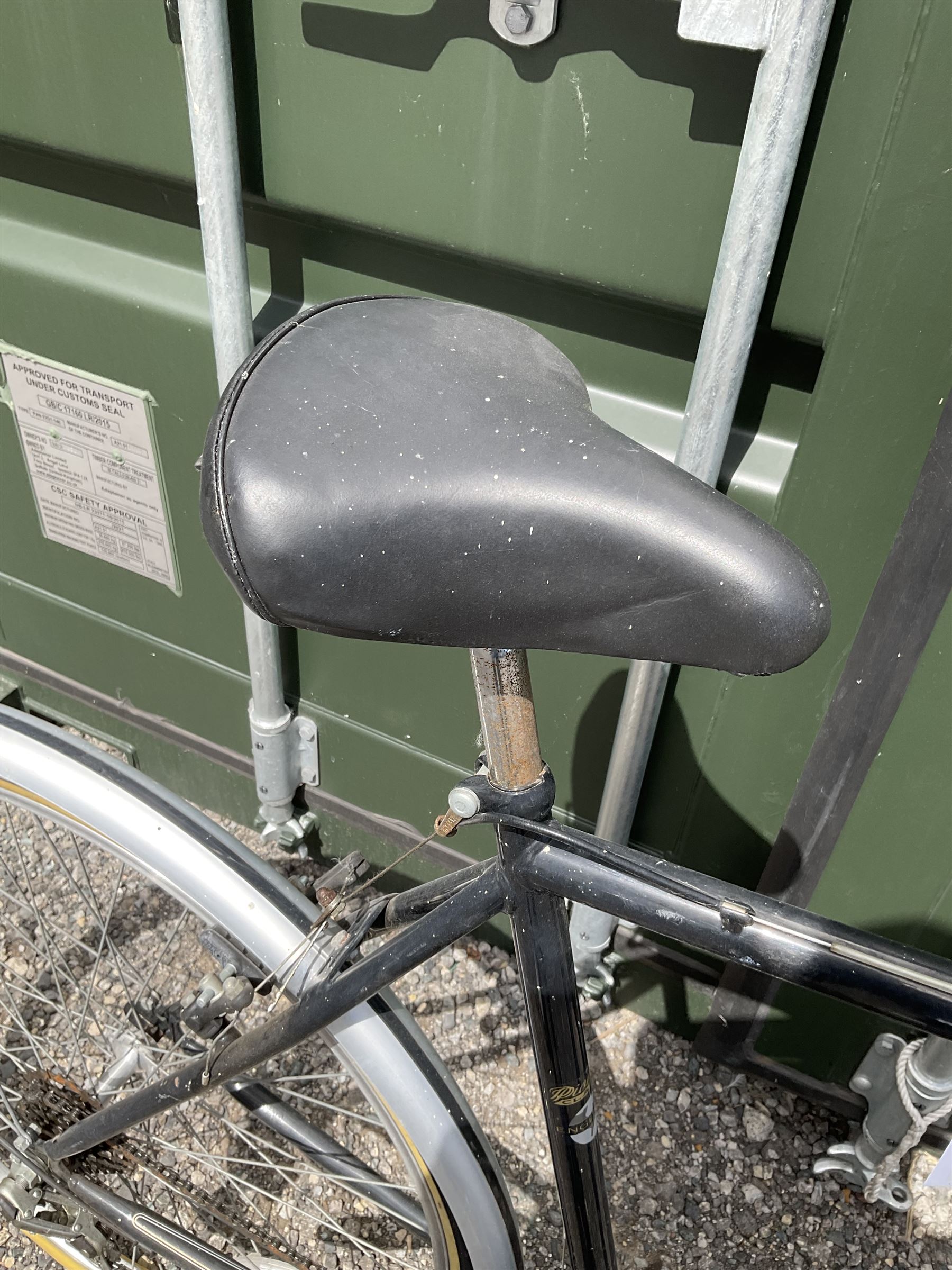 “Raleigh Pioneer classic”, ten speed bicycle with Shimano gear shifters, large frame - THIS LOT IS TO BE COLLECTED BY APPOINTMENT FROM DUGGLEBY STORAGE, GREAT HILL, EASTFIELD, SCARBOROUGH, YO11 3TX