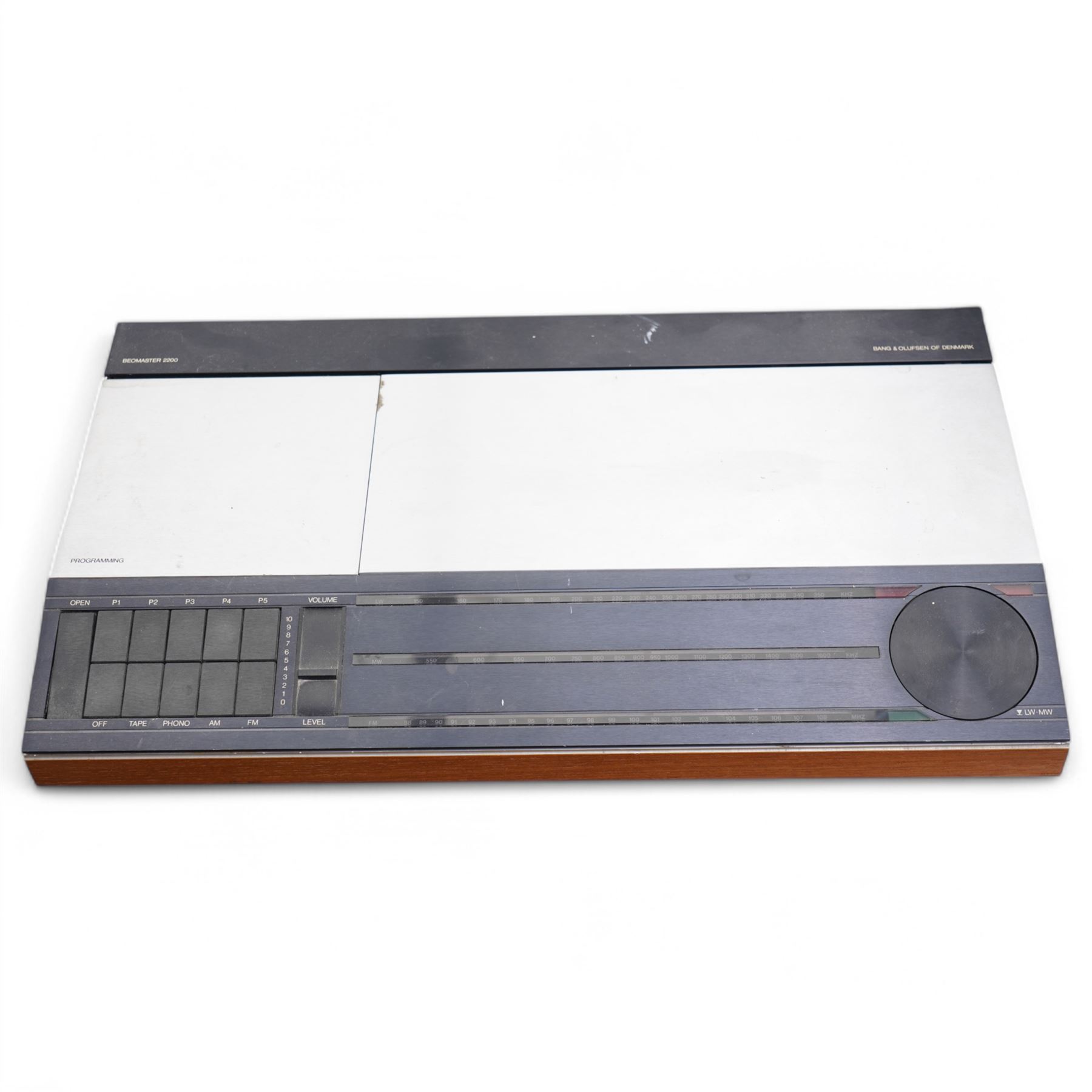 Bang & Olufsen Beocenter 7007, Beocord 1900, Beomaster 2200 and pair of Beovox speakers