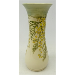  Moorcroft Wattle pattern vase, designed by Sally Tuffin, H31cm   