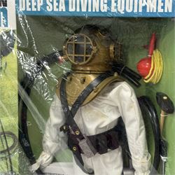 Action Man 40th Anniversary Nostalgic Collection Deep Sea Diving Equipment set, boxed