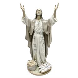 Lladro figure, The Loaves and Fishes, mo