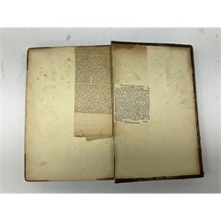 Twenty-seven 19th century leather bound books including The History of Napoleon Edited by R.H. Horne.1841; The Great Diamonds of the World by Edwin W. Streeter. 1882 Second edition; works by Voltaire; etc (27)