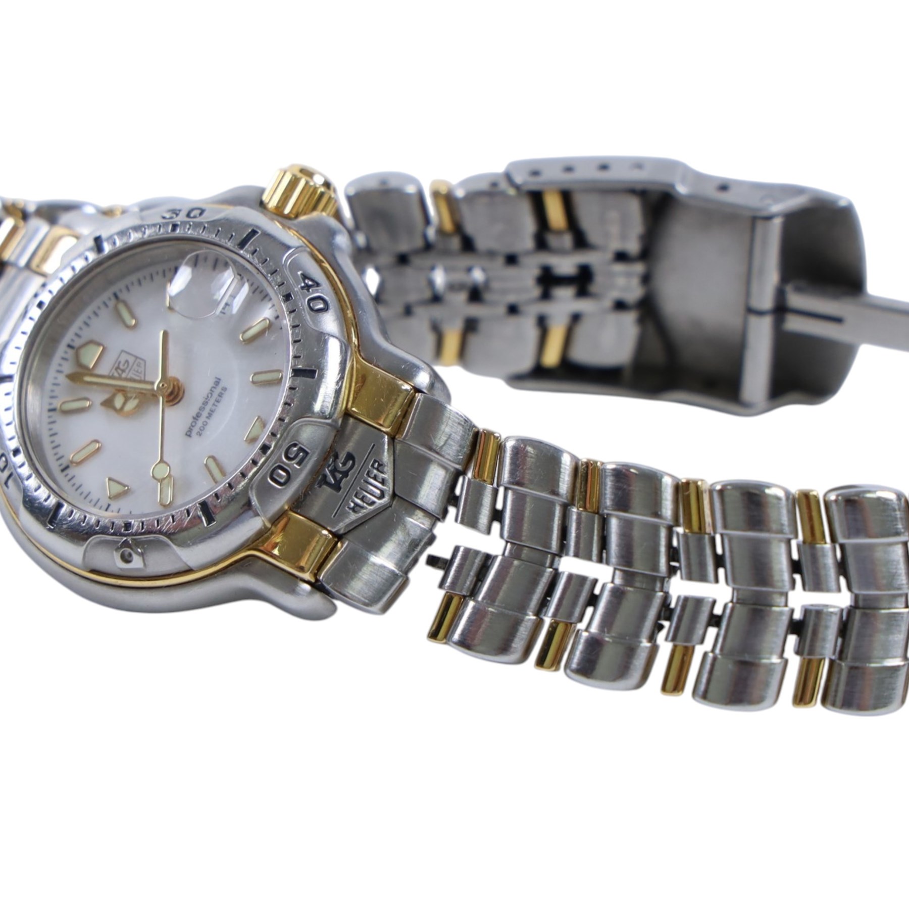 Tag Heuer ladies gold and stainless steel quartz wristwatch, Ref. WH1351 -K1 on original bracelet, boxed