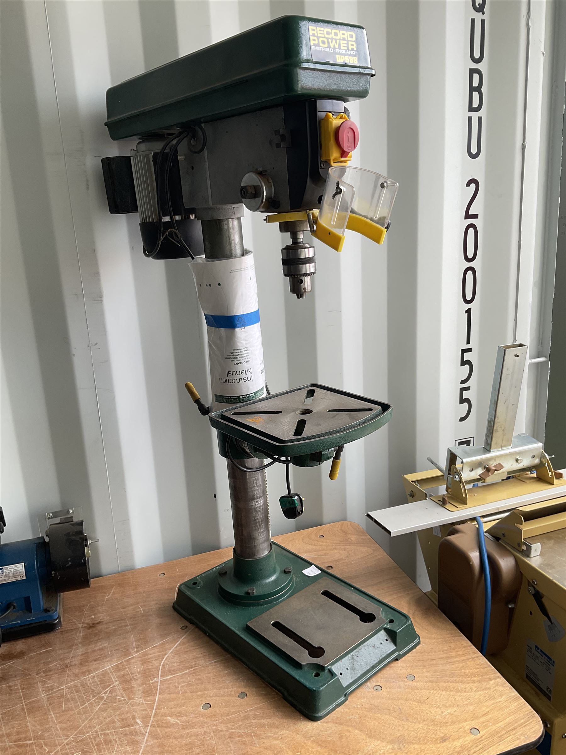 RecordPower DP58B bench pillar drill - THIS LOT IS TO BE COLLECTED BY APPOINTMENT FROM DUGGLEBY STORAGE, GREAT HILL, EASTFIELD, SCARBOROUGH, YO11 3TX
