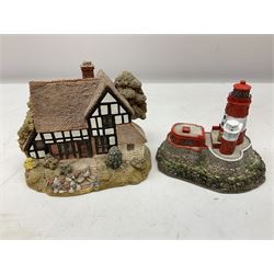 Eleven Lilliput Lane models, to include Bredon House, Amazing Grace, The Chocolate House, Swaledale Teas etc, all boxed
