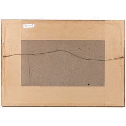 John Cantiloe Joy (British 1806-1866): View Over the Coast, watercolour signed 25cm x 40cm 