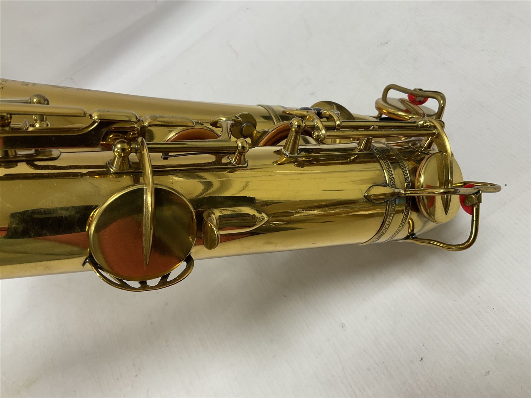 French Henri Selmer 1935 Radio Improved Tenor B flat Saxophone No 20344, with a velvet lined hard case
One of only 550 produced in that year