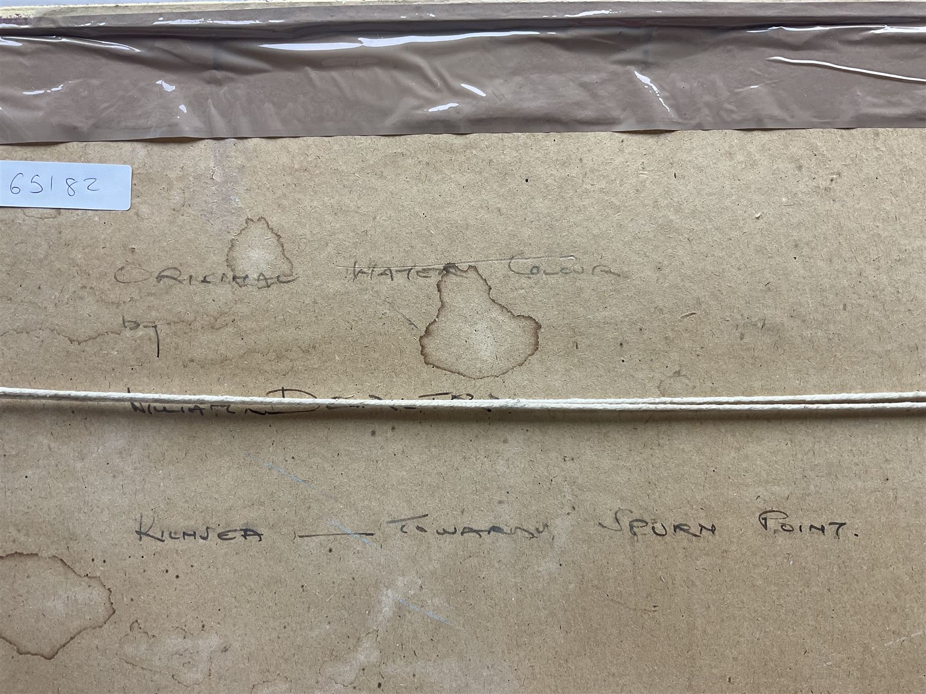 William B Dealtry (British 1915-2007): 'Kilnsea - Towards Spurn Point', watercolour signed, titled verso 29cm x 40cm 