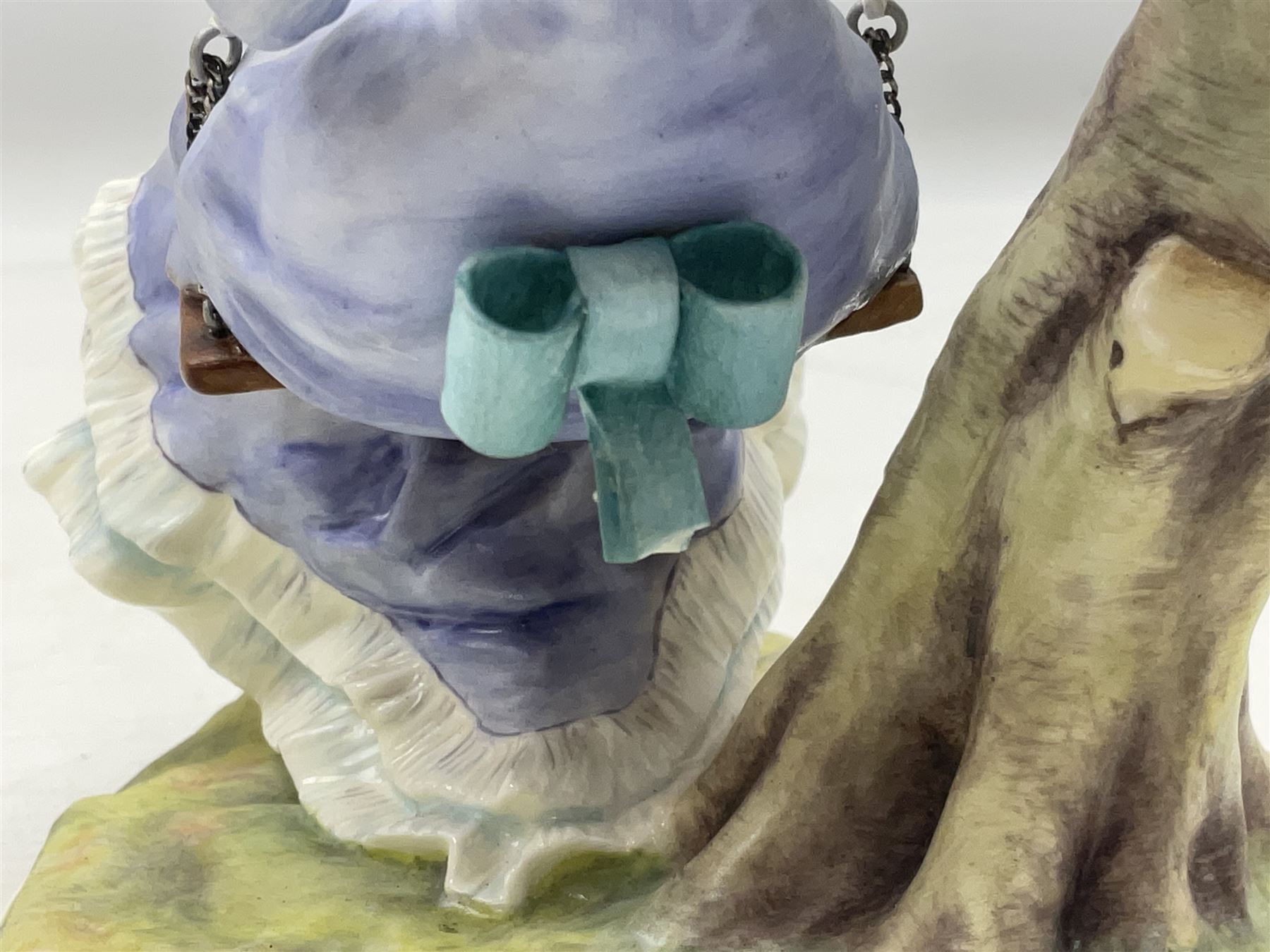 Two Royal Worcester figures from the Victorian Ladies series comprising of Alice and Cecilia, H21cm 