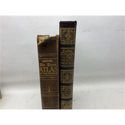 Victory Atlas of the World by The Daily Telegraph, containing plates or maps and diagrams, The Times Atlas & Gazetteer of the World, Selfridge Edition, 1922 