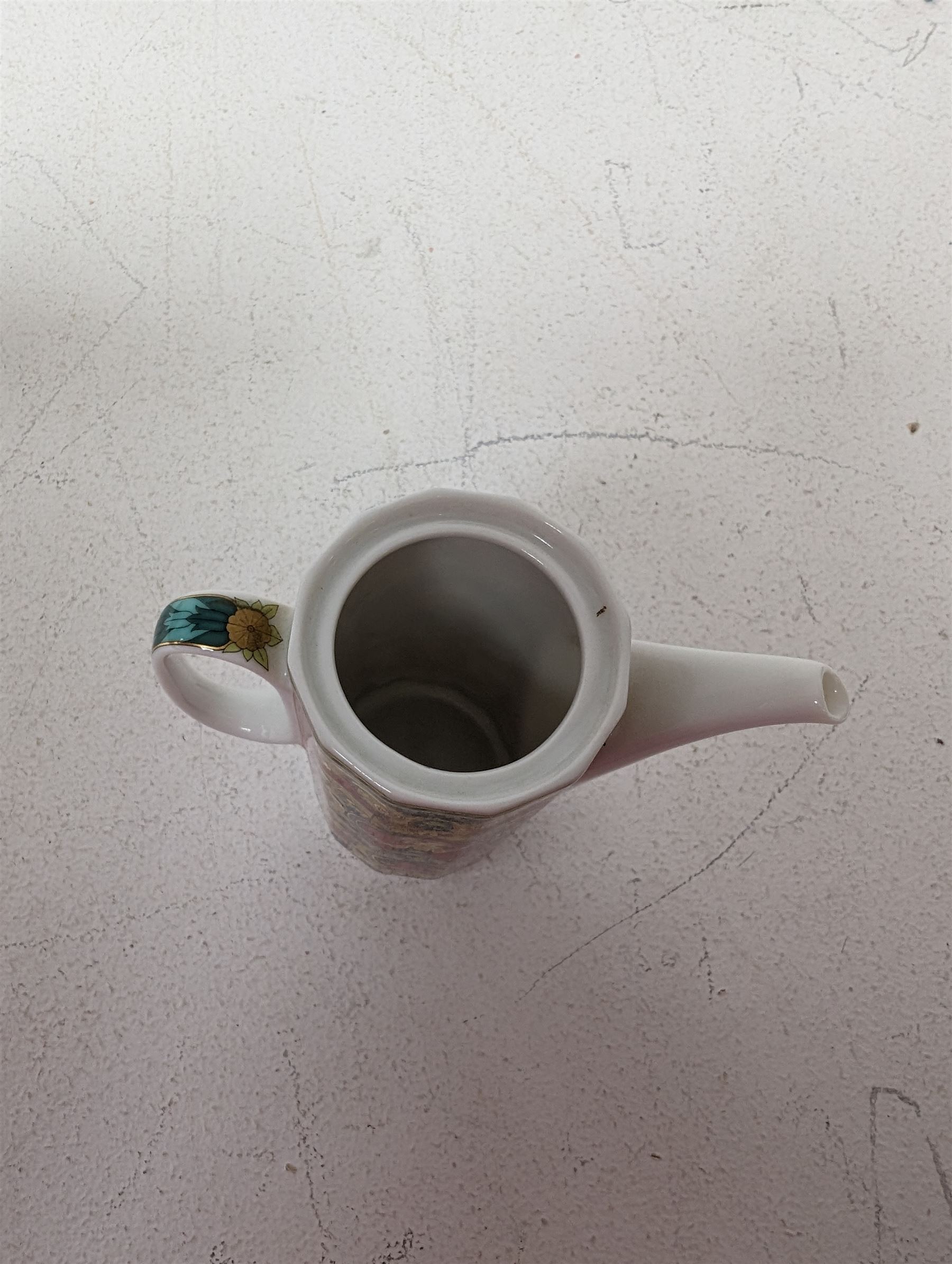 Rosenthal Versace Le Roi Soleil pattern miniature coffee pot  