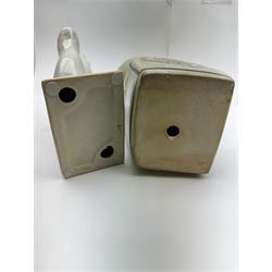 Phrenology head H29cm  and a Palmistry hand H28cm