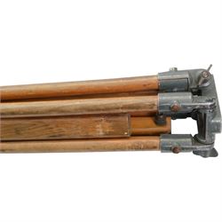 Barr & Stroud military issue type FT27 range finder no. 1009 dated 1916 stamped with broad arrow, in metal case, together with gun sights including ZRAK ON-59, MK II telescopic bearing, MK II telescope elevation and two tripods