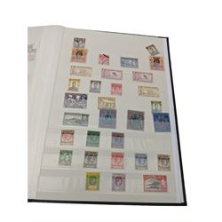 World Stamps including Seychelles, Southern Rhodesia, Sudan, Cyprus, Bermuda, Queen Victoria Canada, King Edward VII Straits Settlements etc, mixture of mint and used values, housed in a black stockbook