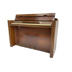Evestaff Minipiano - mid-20th century mahogany framed upright piano