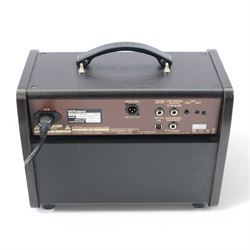 Boss Acoustic Singer Live LT 60 watt amplifier, together with a Shure SM57 Dynamic microphone, in case with instructions