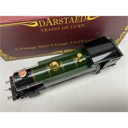 Darstaed '0' gauge - Great Western 2-6-2 tank locomotive No.4199; boxed with original packaging and instructions.