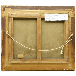 Marjorie Hoare (British 1953): 'House in Provence' and 'The Copse', two oils on canvas signed, inscribed verso max 37cm x 44cm (2)
