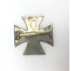  WW2 German Iron Cross 1st class, 1939, pin back     