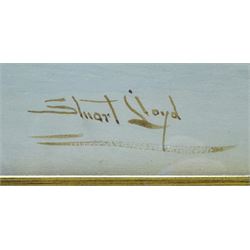 Walter Stuart Lloyd (British fl.1875-1929): Kilchurn Castle - Loch Awe Scotland, watercolour signed 49cm x 74cm