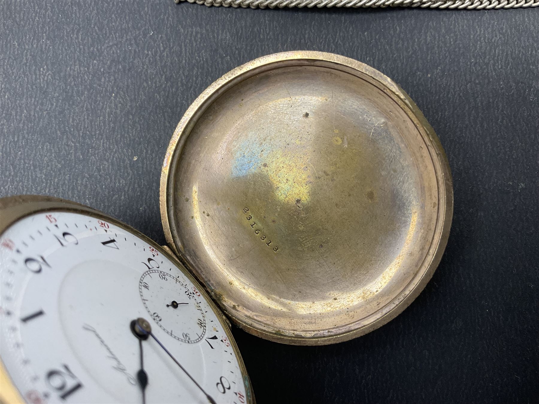 Gold plated Admiral full hunter pocket watch, together with a silver open face pocket watch, carnelian signet ring, Timex wristwatch, rolled gold Parker propelling pencil, Ronson Varaflame lighter and a plated cigar cutter