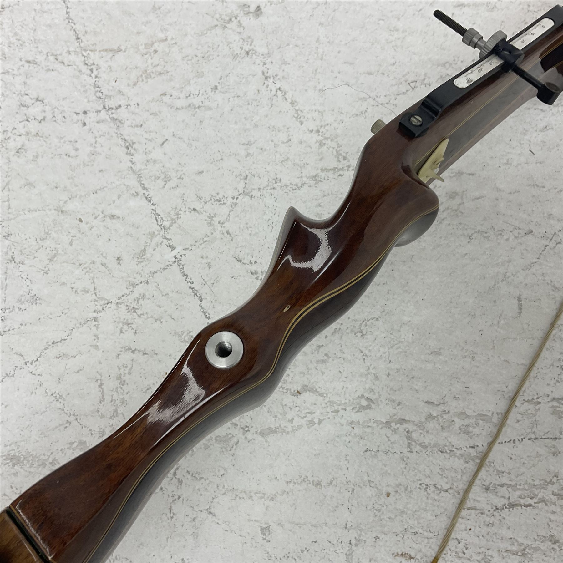 Border Archery Mellerstain Gordon Scotland Mirage 68 take-down recurve bow 44lb at 28