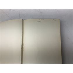 Leighton, G and Douglas. L.M: five volumes of The Meat Industry and Meat Inspection, together with Smeaton. O: Edinburgh and its Stories, illustrated by H.Railton and J.A.Symington  