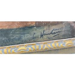 Circle of George Leslie Hunter (Scottish 1877-1931): Still Life with Fruit, oil on canvas signed 50cm x 75cm 
Provenance: with Doig Wilson & Wheatley, Edinburgh; James Bourlet & Sons, London, labels verso. Same family ownership for over 20 years.