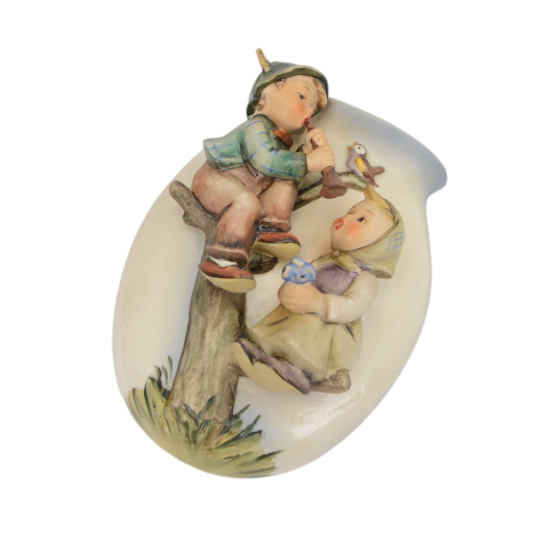 Set of three Hummel wall vases, marked to the reverso 360 A/B/C, H15cm