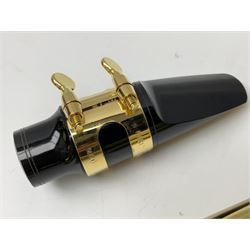 Trevor James Artemis A1 brass alto saxophone AL11572, serial no.321041; in lightweight carrying case with accessories