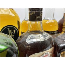 Ten bottles of blended Scotch whisky, including Macleod's Isle of Skye, Dalmeny De Luxe, Arden House, etc, various contents and proofs (10)