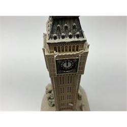 Fourteen Lilliput Lane, to include Bo-Peep Tea Rooms, Snowdon Lodge, The Great Equatorial, Big Ben in Winter, St Joseph's Church etc, all with original boxes and some with deeds 