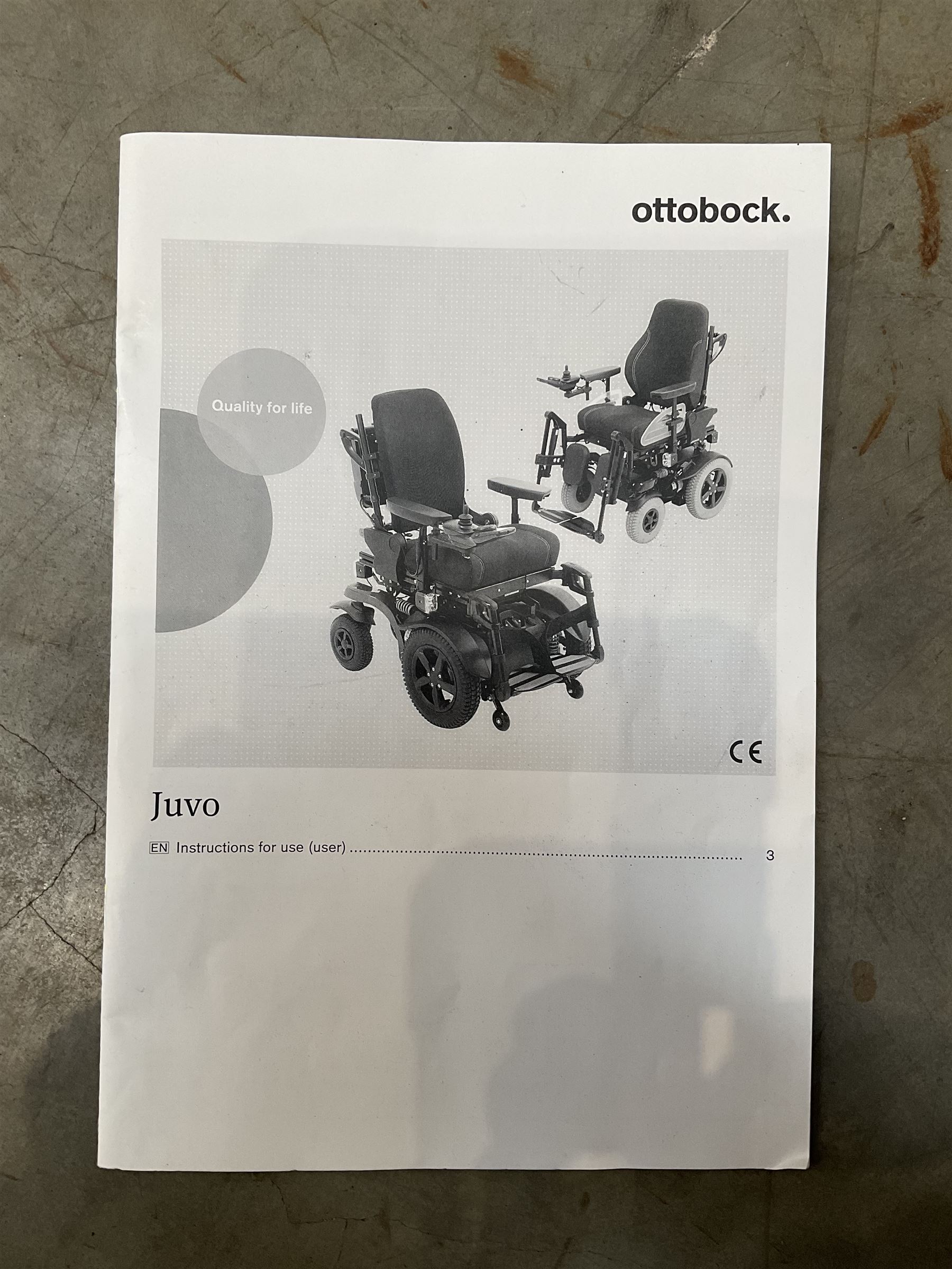 Ottobock Juvo B5 electric wheelchair