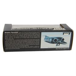 Limited edition Lledo Thrust SSC The World's First Supersonic Car model and signed book 