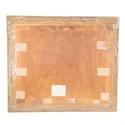 Rowland Henry Hill (Staithes Group 1873-1952): The Hayfield under Heavy Clouds, watercolour and gouache signed and dated 1919, 34.5cm x 44.5cm
