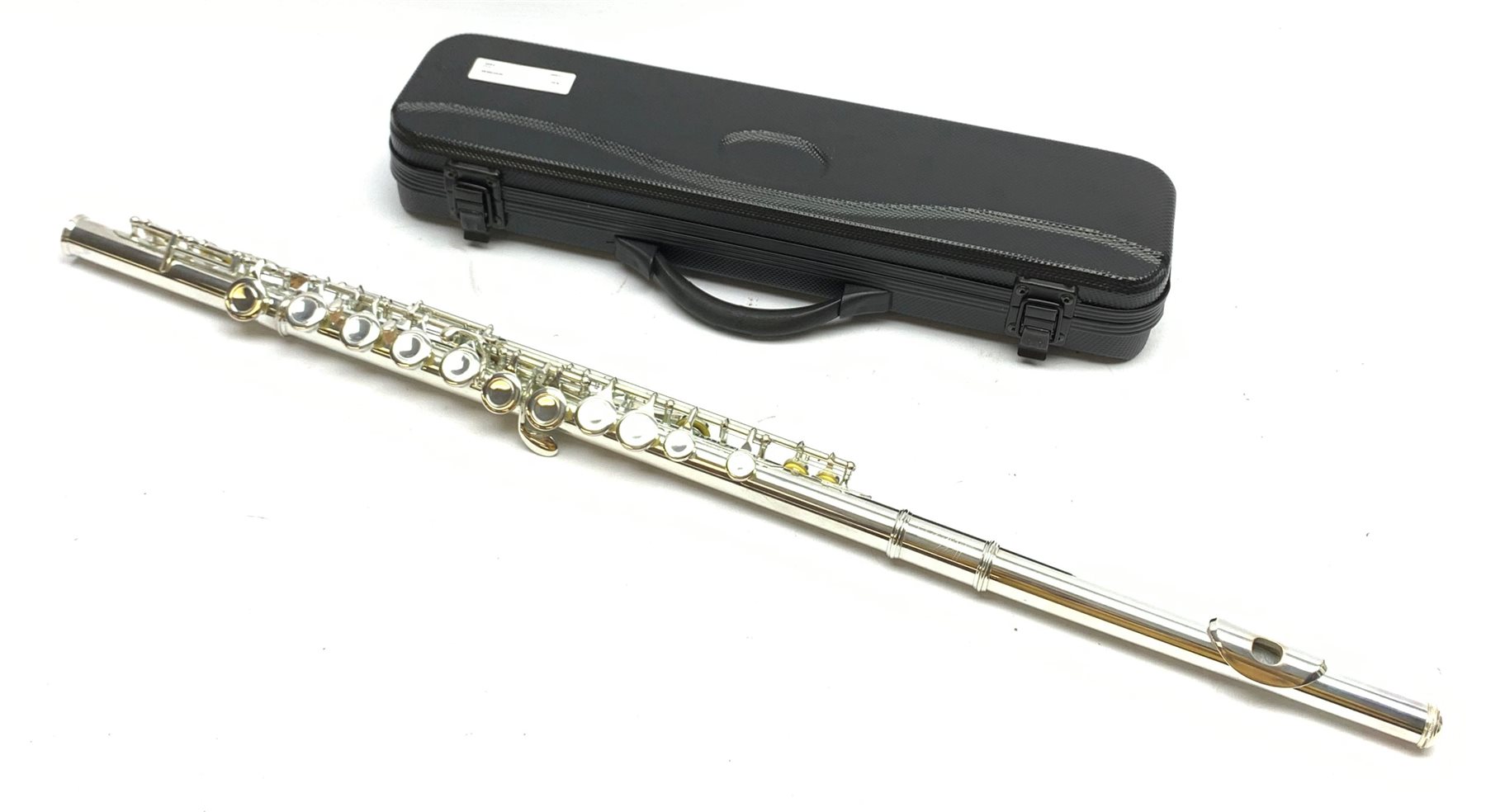 Jazz threepiece flute, near mint in carrying case Musical