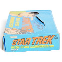 1970s Lone Star Star Trek Inter-Space Communicator, boxed with wire