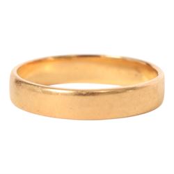 20ct gold wedding band