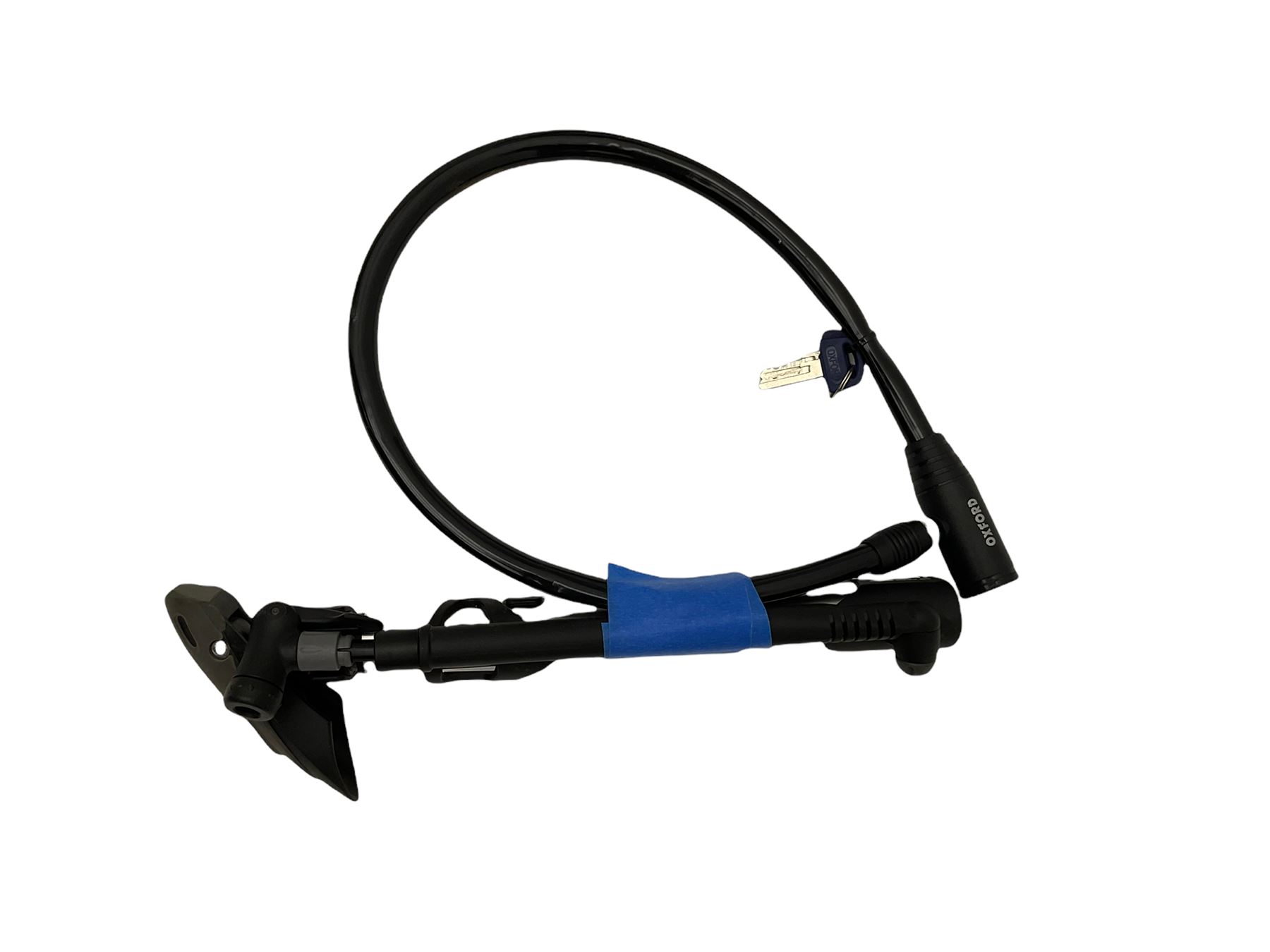 Apollo folding bicycle with hand pump and lock. - THIS LOT IS TO BE COLLECTED BY APPOINTMENT FROM DUGGLEBY STORAGE, GREAT HILL, EASTFIELD, SCARBOROUGH, YO11 3TX