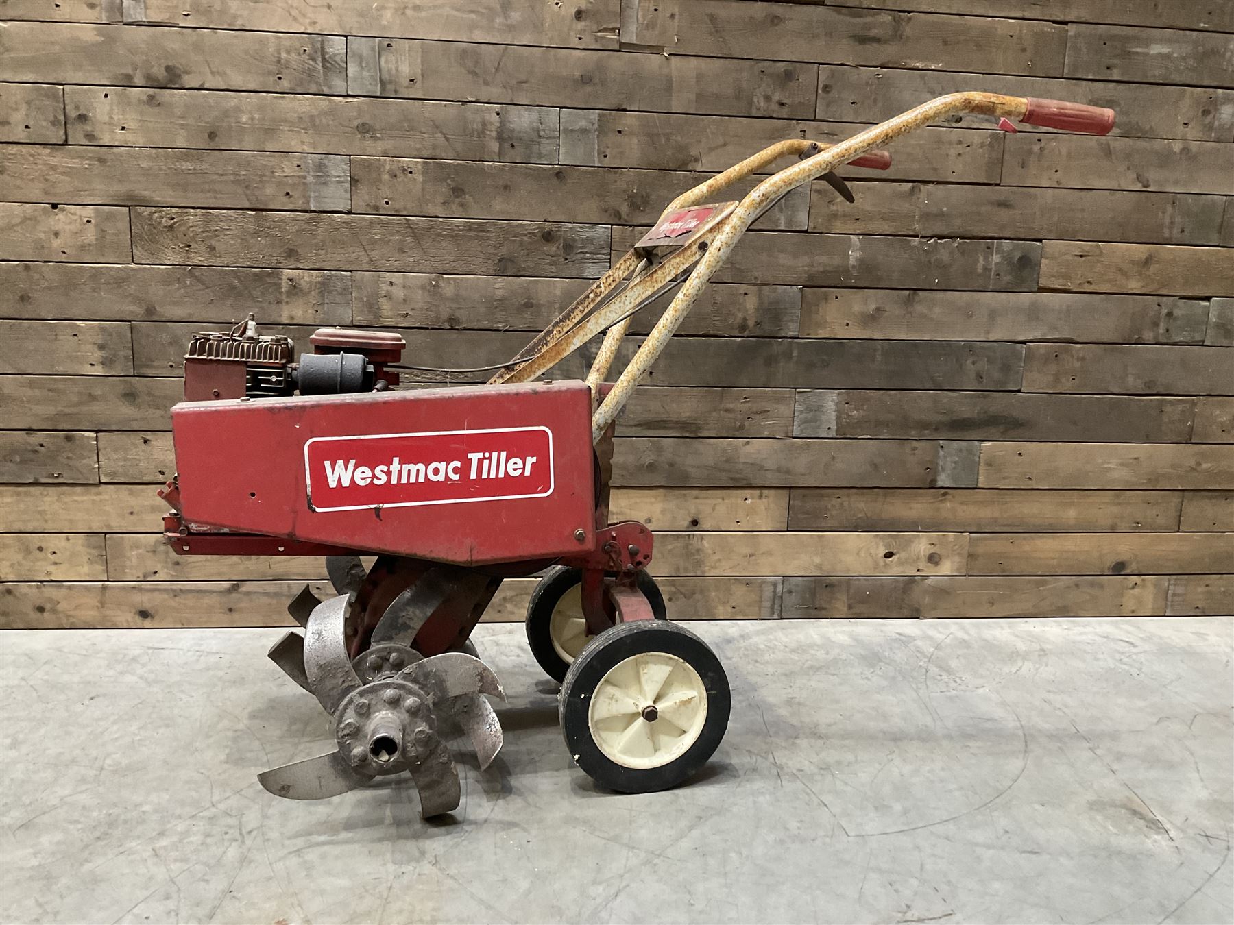 Westmac petrol garden tiller