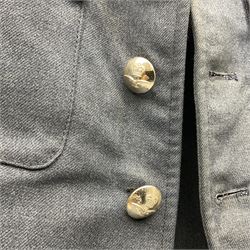 Two air force jackets, together with two helmets and Bamberger Mutzen Industrie German military hat and two others 