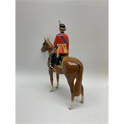 A Beswick model of H.M Queen Elizabeth II mounted on Imperial at Trooping The Colour 1957, model no 1546, H27cm. 