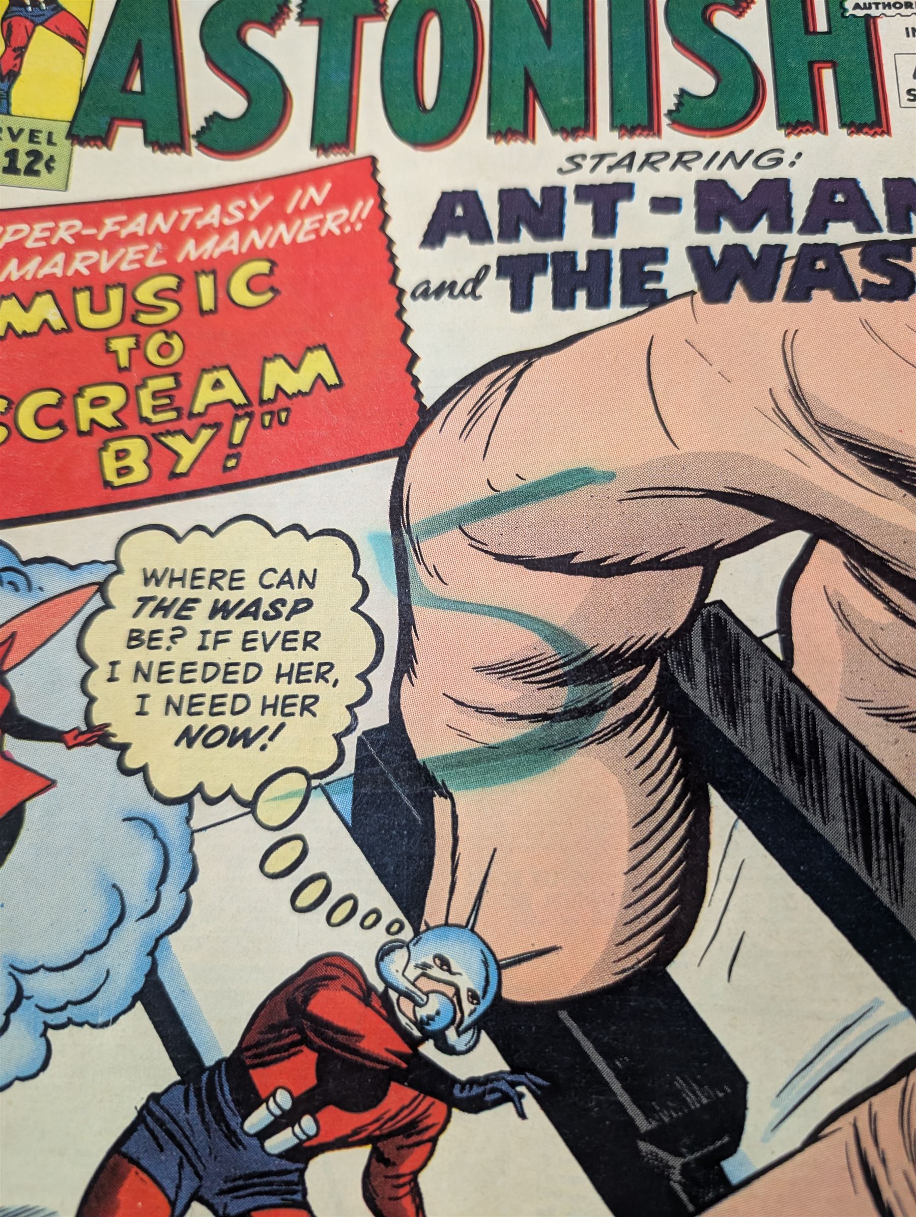 Twelve Marvel Silver Age 'Tales to Astonish' comic books, spanning years 1962-1964, comprising issues #28, #36, #37, #38, #42, #45 x 2, #47, #48 x 2, #49 and #51
