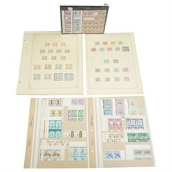 19th Century and later Sudan stamps, including 'Soudan' overprints on Egypt, various sets or part sets with values to twenty milliemes, 'SG' perfins and overprints, Air Mail and other covers etc, housed on album pages