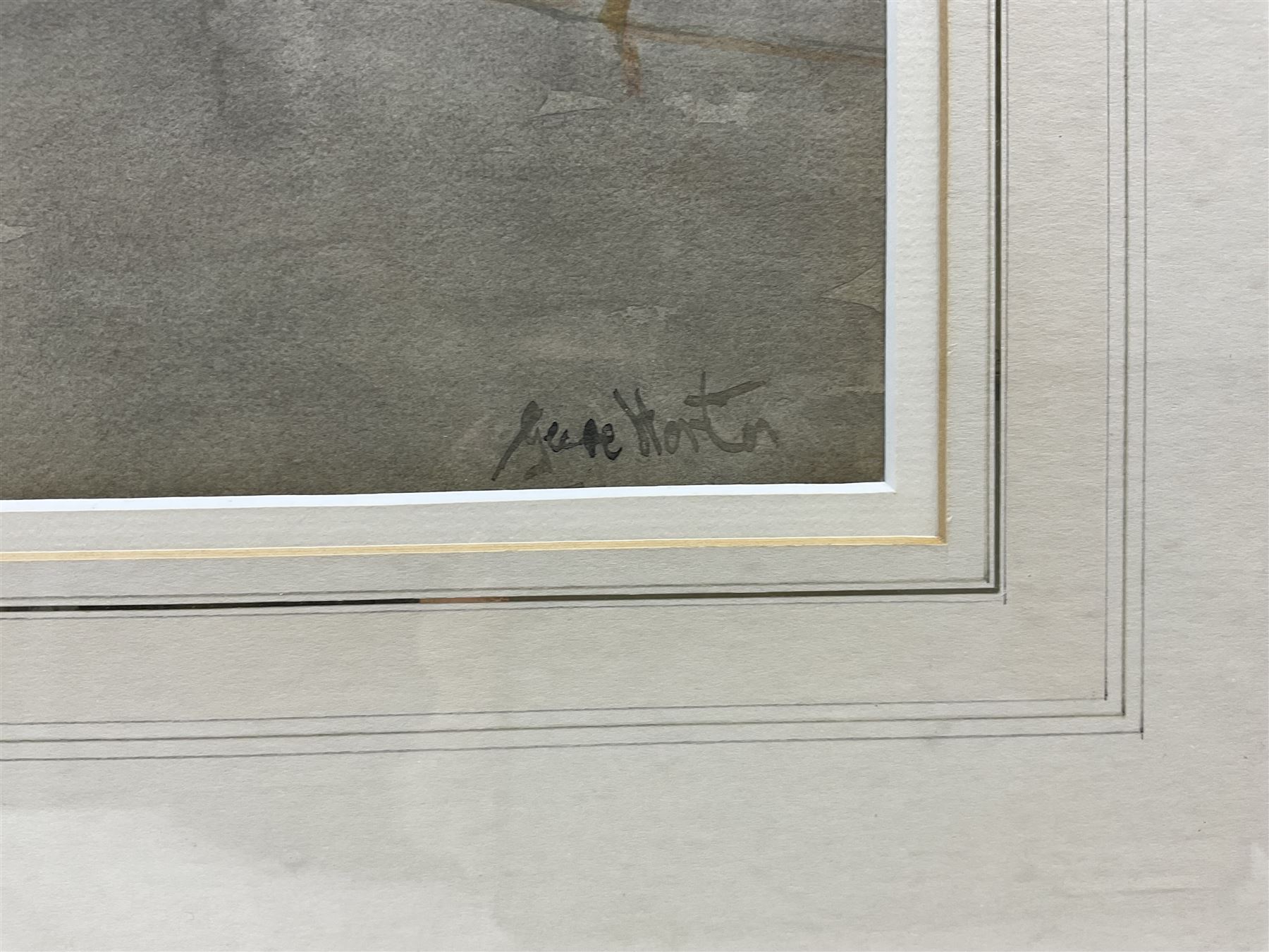 George Edward Horton (Newcastle 1859-1950): 'In Holland', watercolour signed and titled 24cm x 33cm