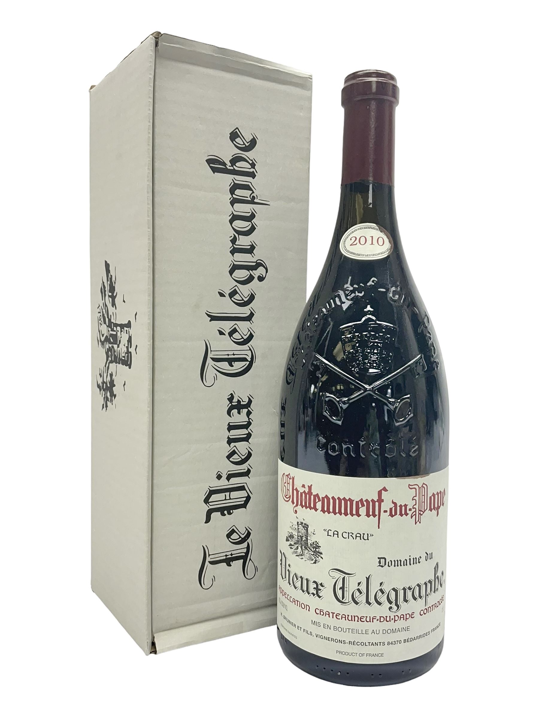 Domaine du Vieux Telegraphe, 2010, Chateauneuf-du-Pape, 1.5L, 14.5% vol