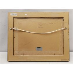 Matt Culmer (British Contemporary): 'Light Study on Water Sidmouth', oil on artist's board signed, titled verso 29cm x 39cm