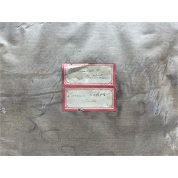 James Roberts of Leeds (British 1837-1909): 'Crummock & Buttermere' Lake District, oil on board signed and titled verso 25cm x 43cm
Notes: Roberts a neglected Yorkshire artist, exhibited eight works at the Royal Society of British Artists in Suffolk Street London. A member of the Ipswich Art Club 1889-1891 and in 1889 he exhibited five pictures from 11 Park View, Potternewton, an area of Leeds.